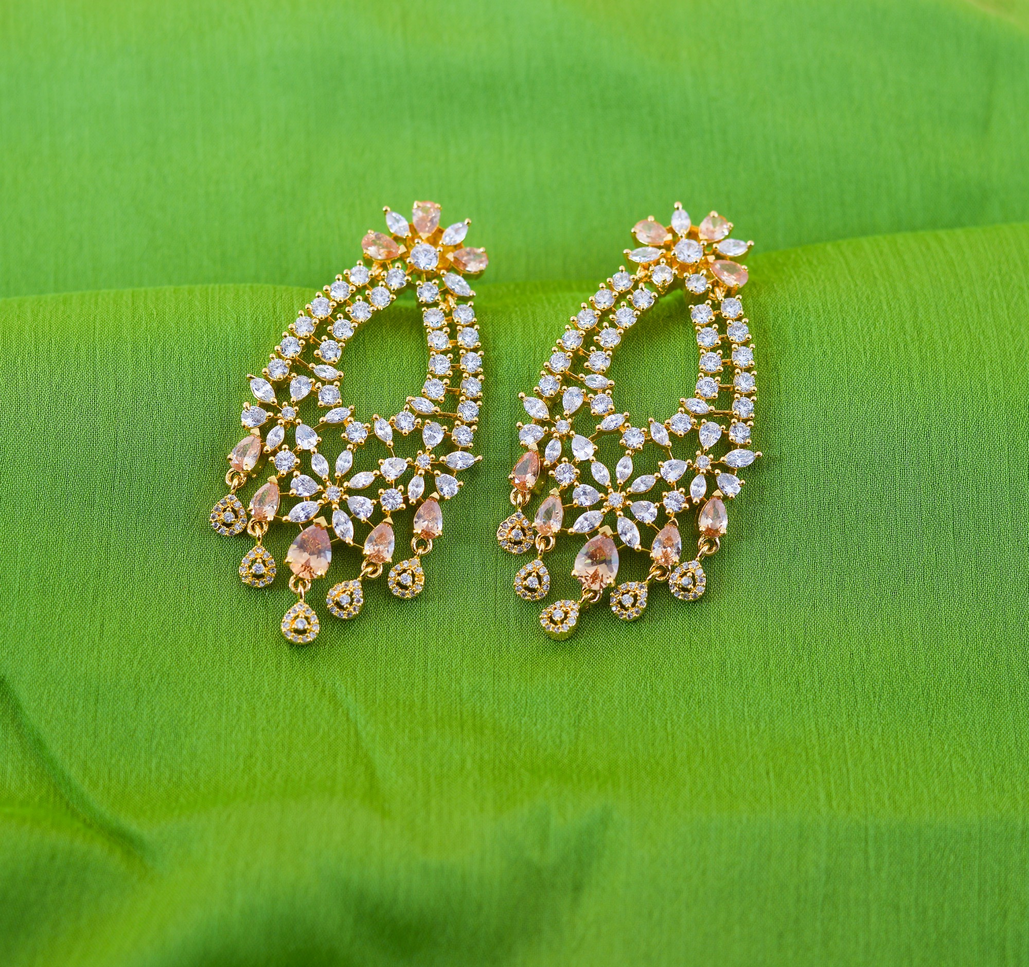 Discover more than 62 rose gold plated earrings latest