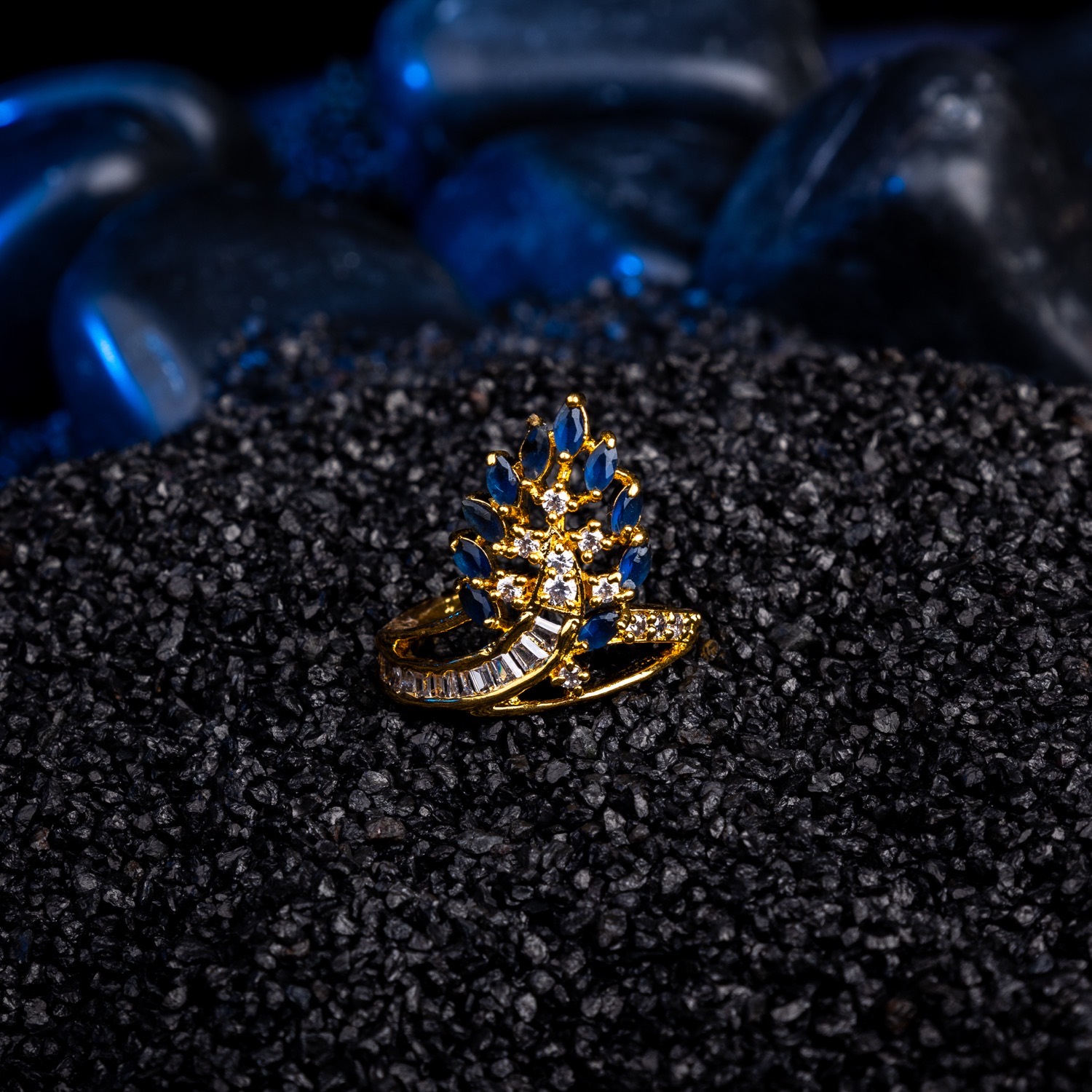 14k Solid Gold Diamond Leaf Band Ring, Diamond Leaf Ring, Diamond Gold Ring  at Rs 13500 | Pave Diamond Ring in Surat | ID: 23645234333