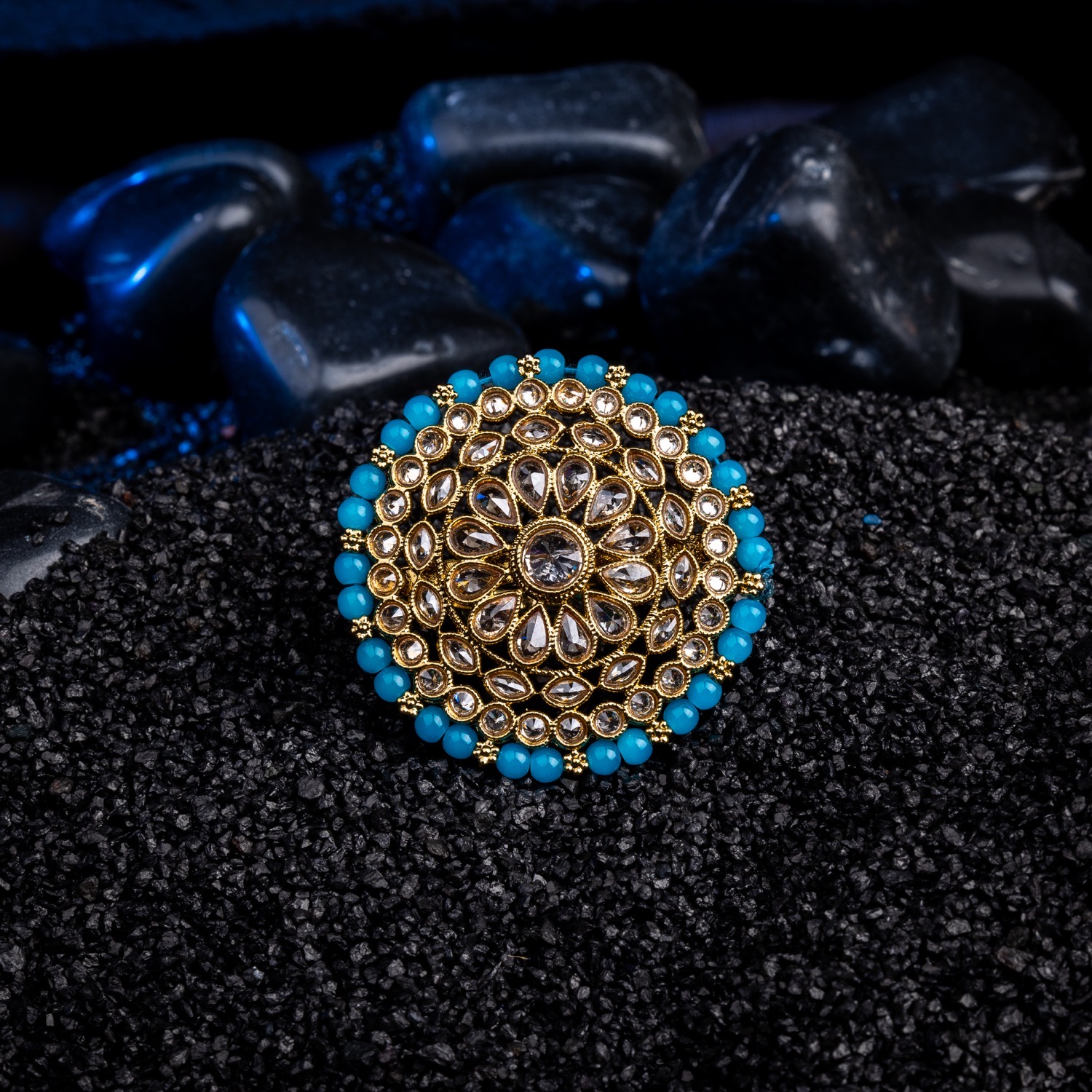 Original Tri-Cut Gemstone Ring - Sterling Silver / Sky Blue Topaz | UbyKate  Gemstone Jewellery
